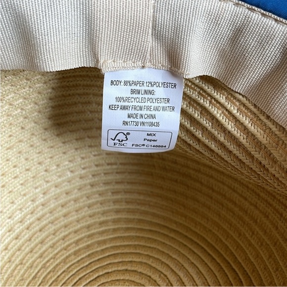 Sun Squad Kids' Rainbow Straw Hat - Picture 5 of 6